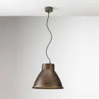 Lampa przemysłowa w zawiesinie żelaza Loft Mediów Il Fanale Viadurini