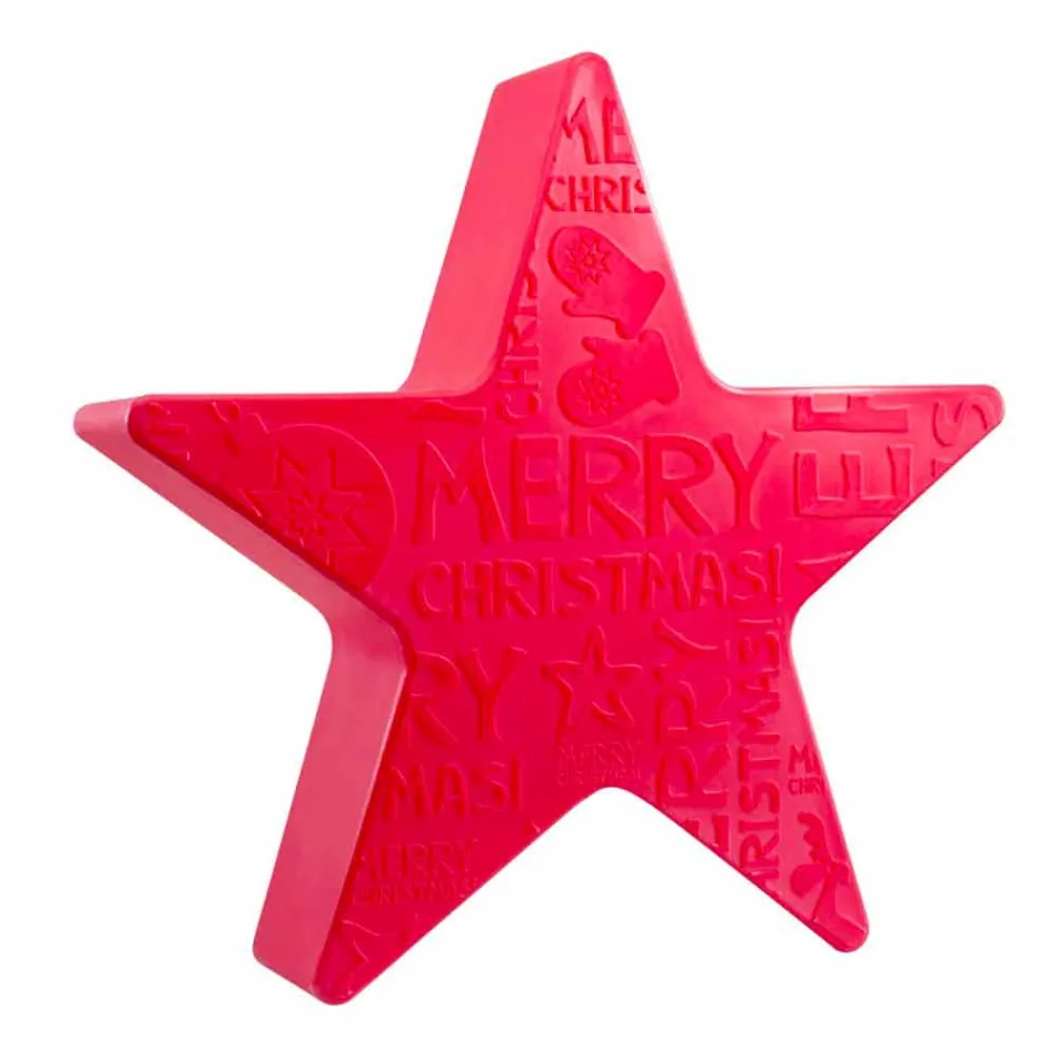 Lampa wewnętrzna lub zewnętrzna biała, czerwona lub zielona LED, lampa solarna lub E27 - Natalestar Viadurini