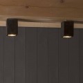 Zewnętrzne oświetlenie sufitowe LED w glinie, Smith - Toscot