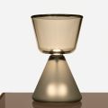 Lampa stołowa LED z dmuchanego szkła Murano, wyprodukowana we Włoszech - Isola
