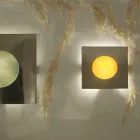 Nowoczesna lampa ścienna In-es.artdesign Washmachine w nebulicie Viadurini