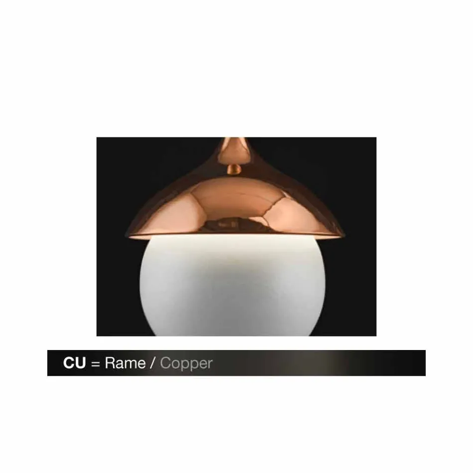 Nowoczesne lampy wiszące ceramicznych Lustri 9 Viadurini