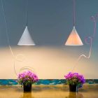 Nowoczesna lampa wisząca In-es.artdesign Pop 2 w kolorze laprene Viadurini