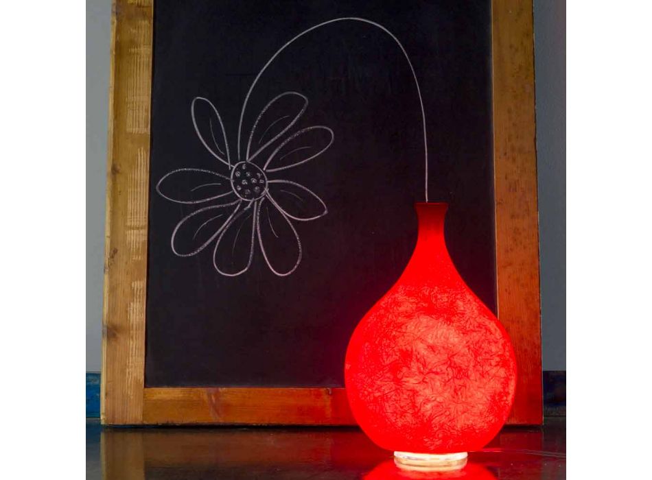 Nowoczesna lampa stołowa In-es.artdesign Luce2 light in nebulite Viadurini