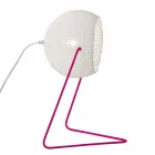 Nowoczesna lampa stołowa In-es.artdesign Ręcznie wykonana bawełna T1 Viadurini