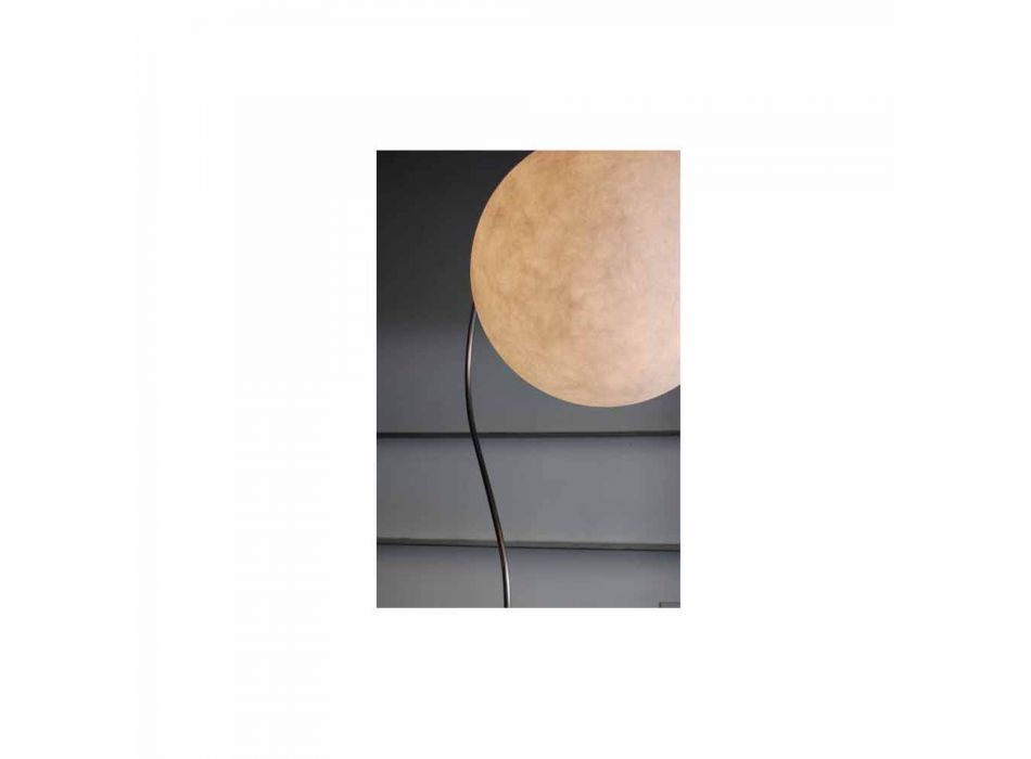 Nowoczesna biała lampa podłogowa nebulit In-es.artdesign Luna H210cm Viadurini
