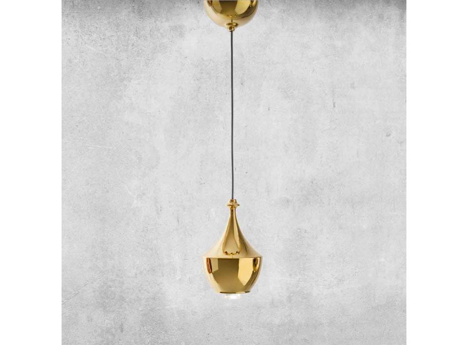 Nowoczesna lampa wisząca z ceramiki Made in Italy - Lustrini L3 Aldo Bernardi Viadurini