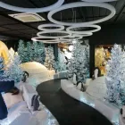 Nowoczesna okrągła lampa wisząca z polietylenu Made in Italy - Slide Giotto Viadurini