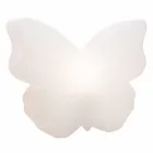 Lampa do wnętrz lub na zewnątrz, White Butterfly Modern Design - Farfallastar Viadurini