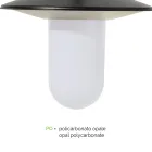 Lampa zewnętrzna z antracytowego szarego aluminium Made in Italy - Belen Viadurini