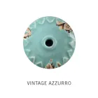 Lampa wisząca w stylu industrialnym z żelaza, szkła i ceramiki - Urban Viadurini