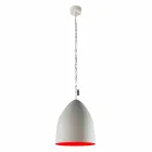 Lampa wisząca In-es.artdesign Flower S Cement cementowy Viadurini