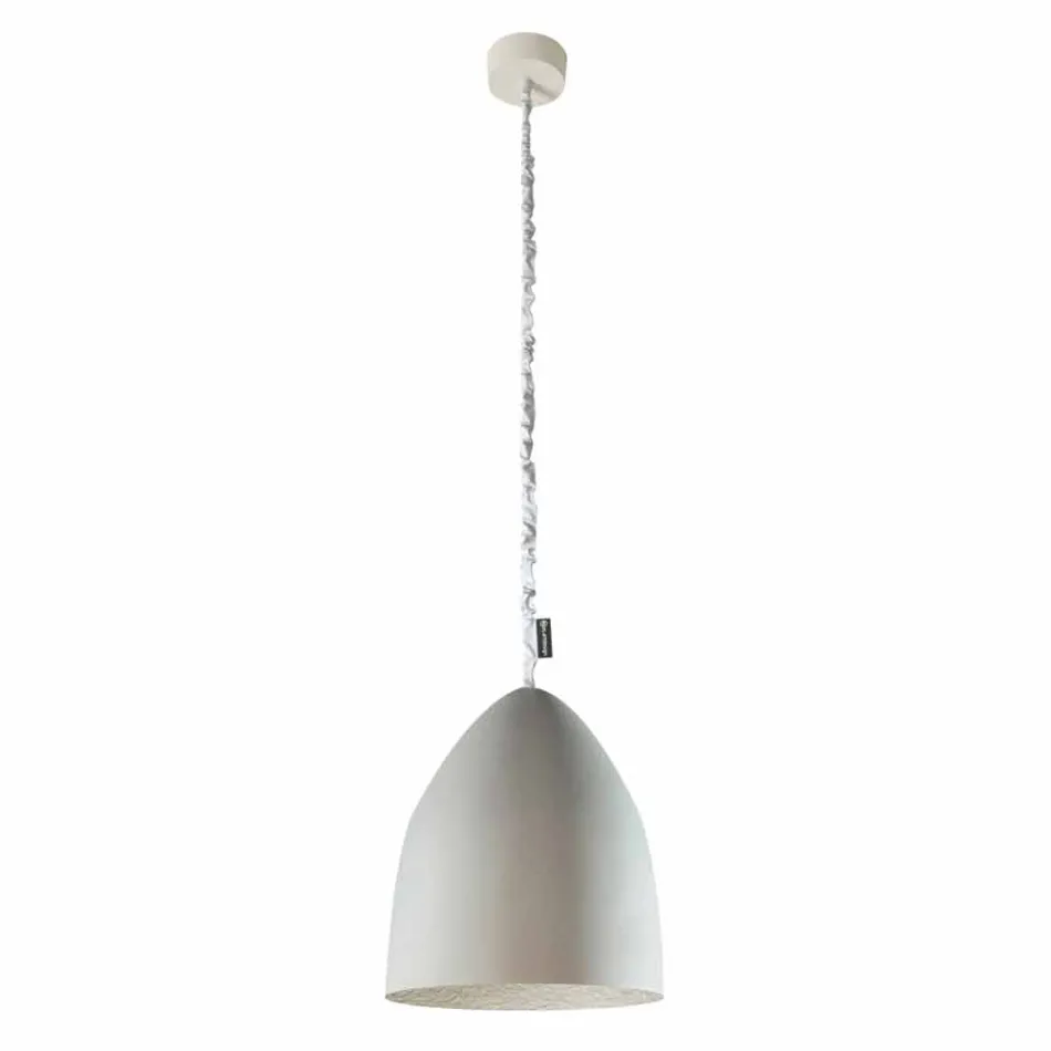 Lampa wisząca In-es.artdesign Flower S Cement cementowy Viadurini