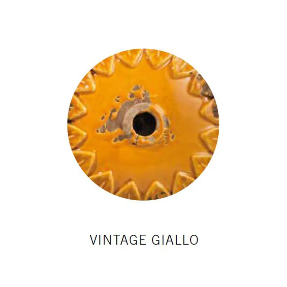 Przemysłowa lampa wisząca ręcznie robione żelazo i ceramika - przemysłowa Viadurini