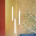 Lampa suspensyjna metakrylu Slide Flux Wisząca cienka wykonana we Włoszech Viadurini