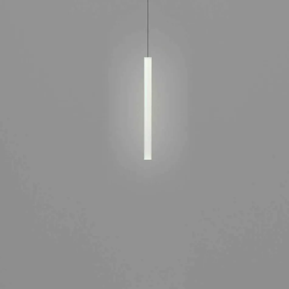 Lampa suspensyjna metakrylu Slide Flux Wisząca cienka wykonana we Włoszech Viadurini