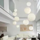 Slide Mineral polietylenowa lampa wisząca wyprodukowana we Włoszech Viadurini