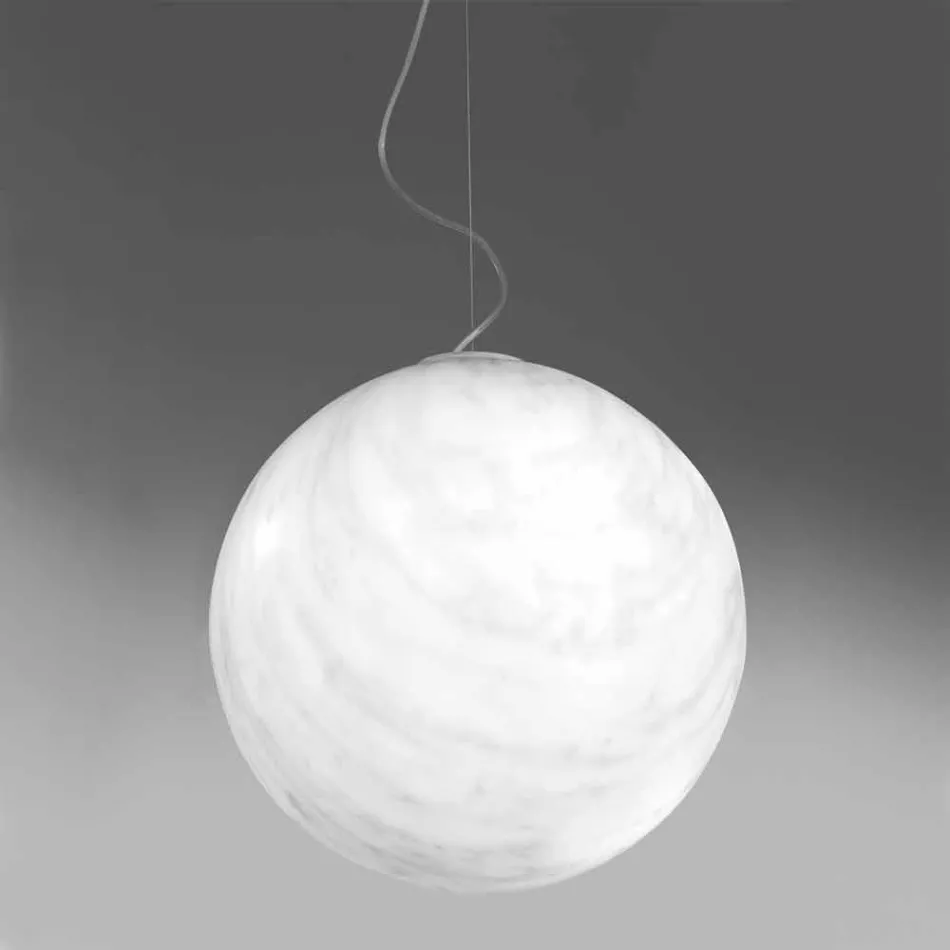 Slide Mineral polietylenowa lampa wisząca wyprodukowana we Włoszech Viadurini