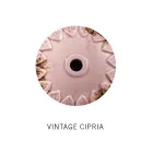 Ręcznie wykonana lampa wisząca z żelaza i ceramiki z siatką - przemysłowa Viadurini