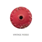 Ręcznie wykonana lampa wisząca z żelaza i ceramiki z siatką - przemysłowa Viadurini