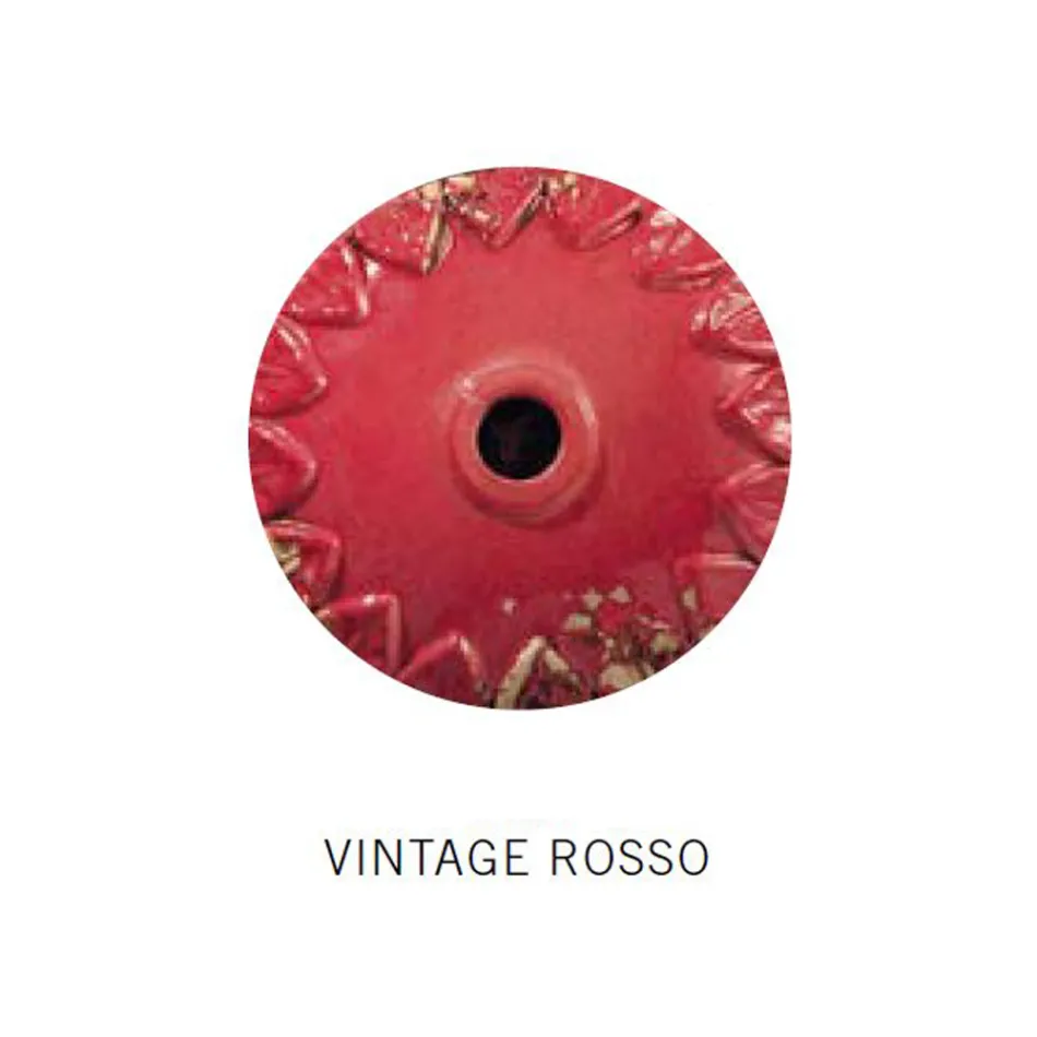 Ręcznie wykonana lampa wisząca z żelaza i ceramiki z siatką - przemysłowa Viadurini