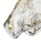 Ręcznie wykonana lampa wisząca z dmuchanego szkła weneckiego 35 46 cm - Mary Viadurini