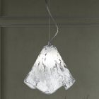 Ręcznie wykonana lampa wisząca z dmuchanego szkła weneckiego 35 46 cm - Mary Viadurini