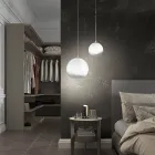 Ręcznie wykonana lampa wisząca z dmuchanego szkła weneckiego - Nova Viadurini