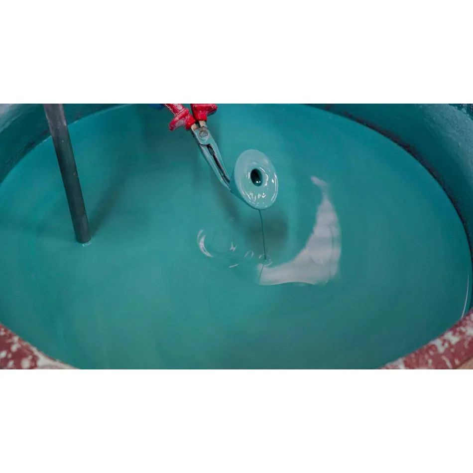 Żółta lub zielona retro ceramiczna lampa wisząca Made in Italy - Ferroluce Lariat Viadurini