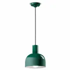 Lampa wisząca w stylu retro w ceramice Made in Italy - Ferroluce Caxixi Viadurini