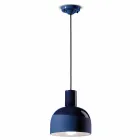 Lampa wisząca w stylu retro w ceramice Made in Italy - Ferroluce Caxixi Viadurini
