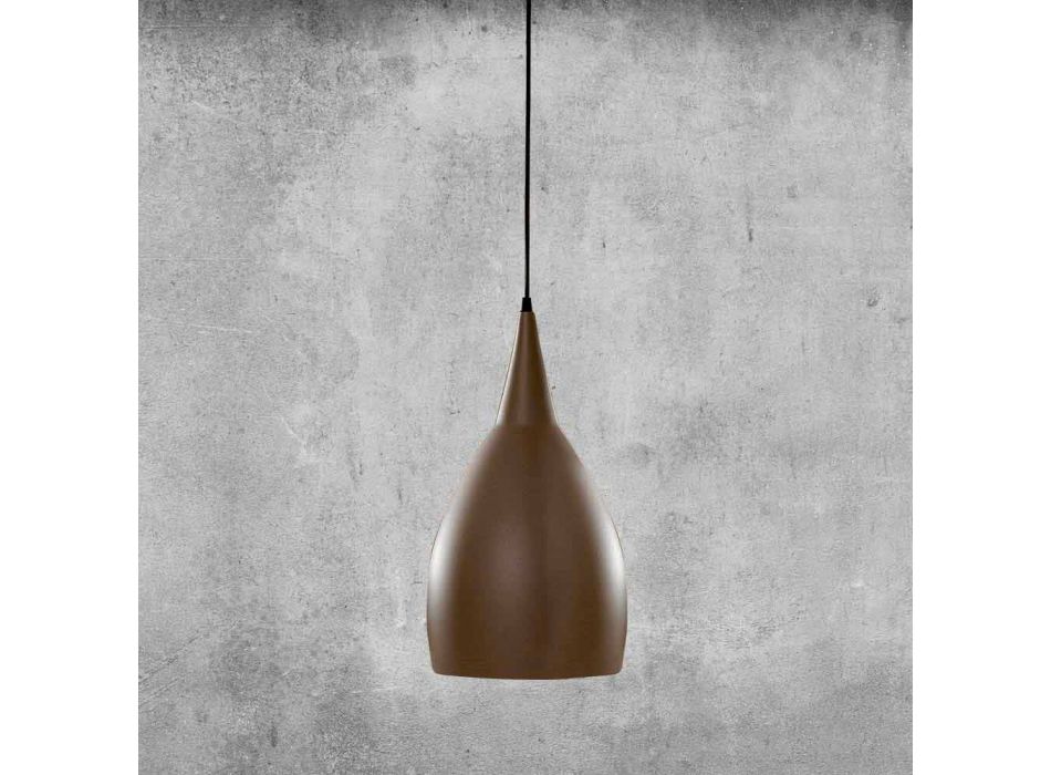 Nowoczesna aluminiowa lampa wisząca Made in Italy - Cappadocia Aldo Bernardi Viadurini