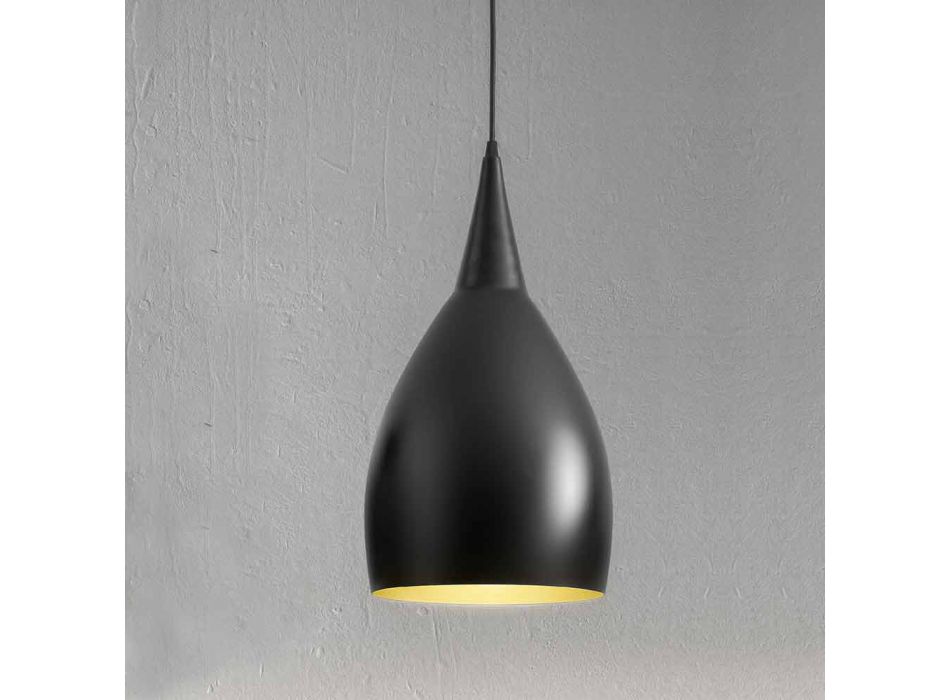 Nowoczesna aluminiowa lampa wisząca Made in Italy - Cappadocia Aldo Bernardi Viadurini
