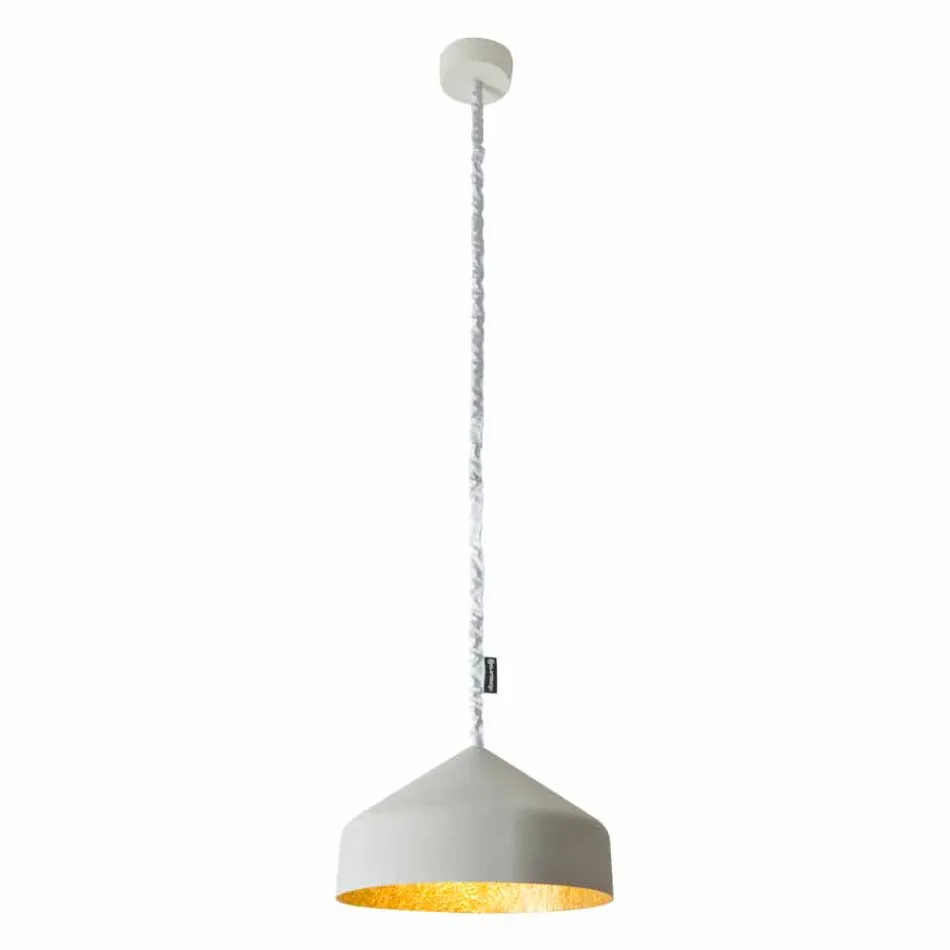 Współczesna lampa wisząca In-es.artdesign Cyrcus Painted cement Viadurini