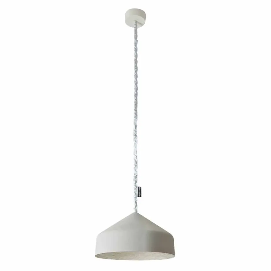 Współczesna lampa wisząca In-es.artdesign Cyrcus Painted cement Viadurini