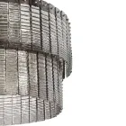 Nowoczesna lampa wisząca z luksusowego, ręcznie wykonanego szkła Made in Italy - Valadier Viadurini