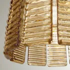 Nowoczesna lampa wisząca z luksusowego, ręcznie wykonanego szkła Made in Italy - Valadier Viadurini