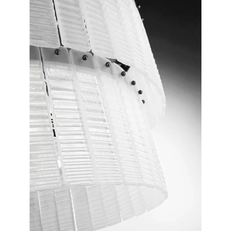 Nowoczesna lampa wisząca z luksusowego, ręcznie wykonanego szkła Made in Italy - Valadier Viadurini