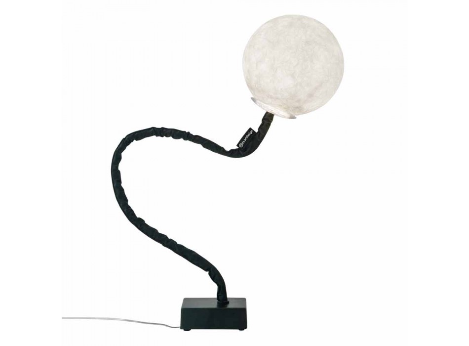 Elastyczna lampa podłogowa In-es.artdesign Micro Luna nebulitowa Viadurini