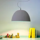 Malowana lampa wisząca In-es.artdesign H2o Nowoczesny cement Viadurini