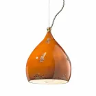 Żyrandol wykonany w stylu retro zawieszenie Ferroluce Viadurini