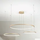 Żyrandol z 2 lub 3 poziomymi diodami LED Roronde z malowanego metalu - Mulberry Viadurini