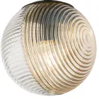 Żyrandol z 3 światłami ze szkła dmuchanego w kształcie kuli Made in Italy - Prilla Viadurini