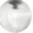 Żyrandol z 8 światłami ze szkła dmuchanego w kształcie kuli Made in Italy - Prilla Viadurini