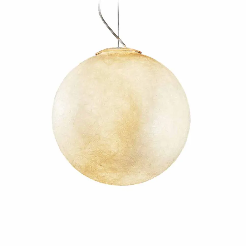 Nowoczesny design żyrandol In-es.artdesign Biały księżyc w nebulicie Viadurini