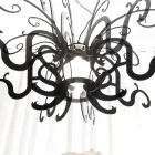 Nowoczesny żyrandol z pleksi, produkowany we Włoszech, Malito Viadurini