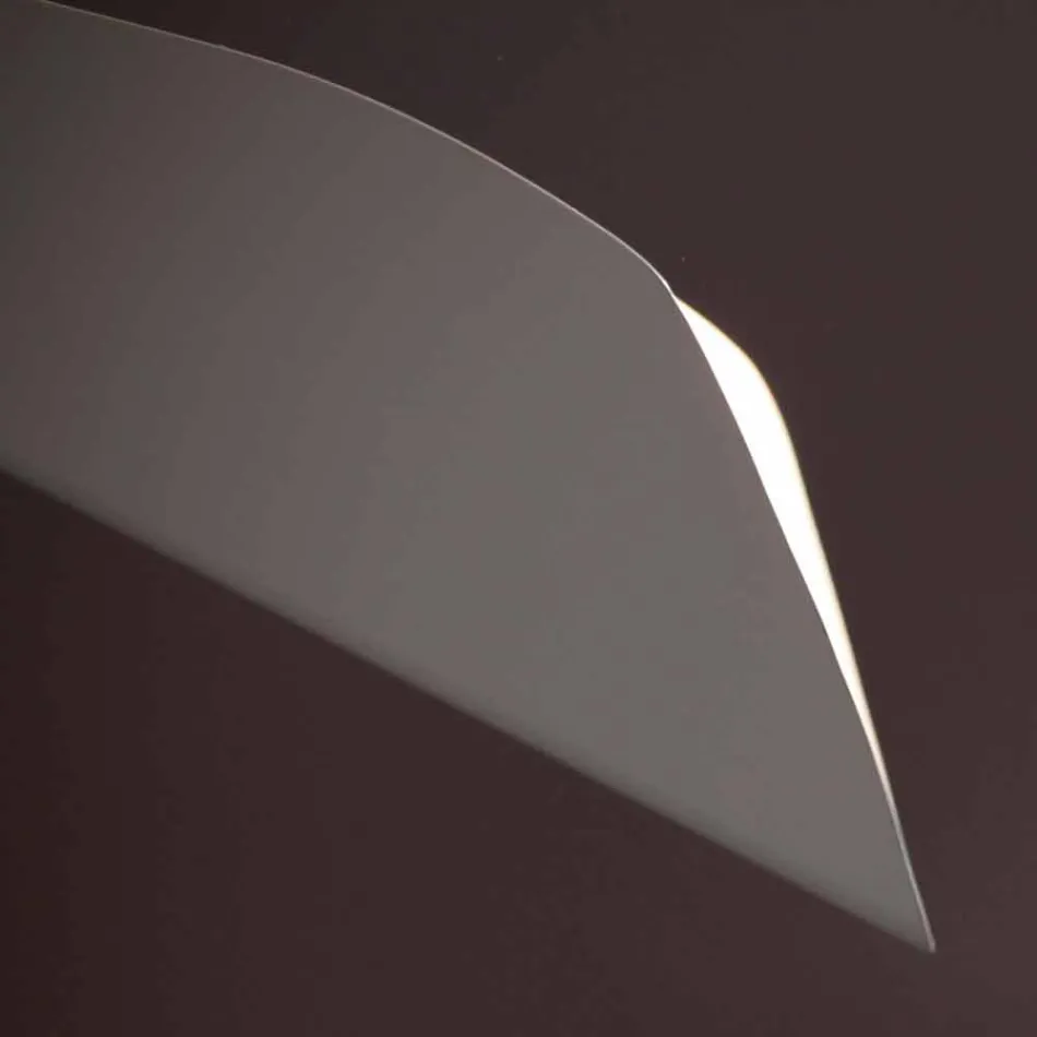 Ręcznie robiony żyrandol ze stali malowanej na biało Made in Italy - Elica Viadurini