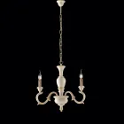 Drewniany żyrandol wyprodukowany we Włoszech do dekoracji wnętrz - Florencja Viadurini