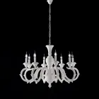 Drewniany żyrandol wyprodukowany we Włoszech do dekoracji wnętrz - Florencja Viadurini