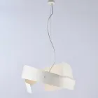 Asteroide: Czarny żyrandol z metalu i szkła do nowoczesnych przestrzeni. Viadurini